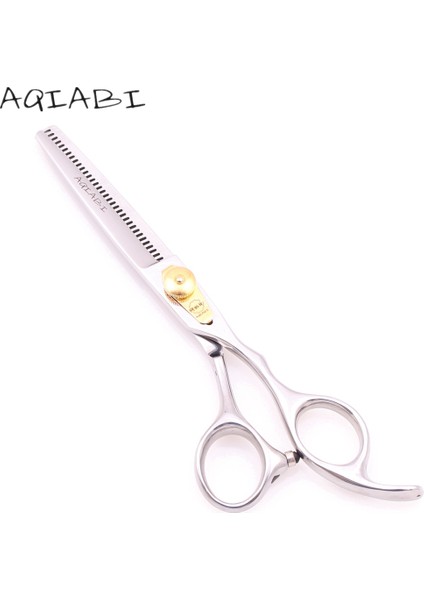 A1125N Jin D-D1 6h Saç Makas 6 "440C Aqıabı Kesme Makası Inceltme Makası Profesyonel Berber Makası Kuaförlük Makas Anti-Diş A1125 (Yurt Dışından) fiyatları