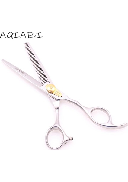 A1125N Jin D-D1 6h Saç Makas 6 "440C Aqıabı Kesme Makası Inceltme Makası Profesyonel Berber Makası Kuaförlük Makas Anti-Diş A1125 (Yurt Dışından) modelleri