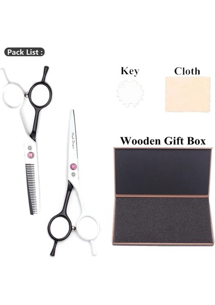 Z1012 Bai D 5.5h Kuaför Makası 5.5 "paslanmaz Mor Ejderha Pembe Saç Makas Saç Inceltme Makas Kesme Makası Saç Kesimi Seti Z1012 (Yurt Dışından)