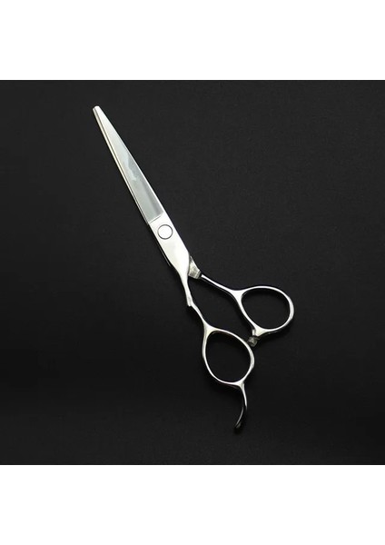 6 Inç Kesme Profesyonel Japonya 440C Gümüş Solak Kesim Saç Makas Kesme Berber Makas Saç Kesimi Inceltme Makası Kuaförlük Makas (Yurt Dışından)