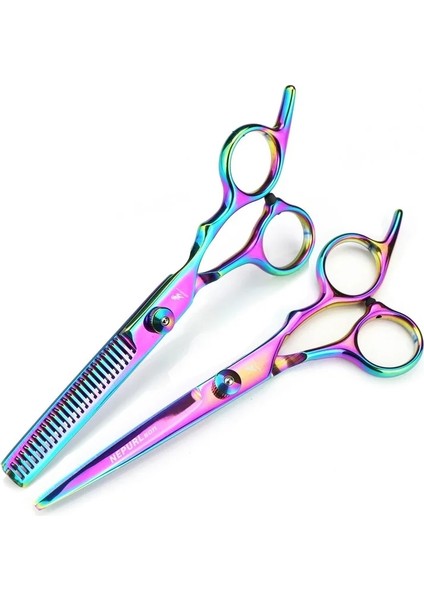 Altın Düz Kesim Japonya Orijinal 10 Profesyonel Kuaförlük Makas Inceltme Berber Makas Seti Saç Kesme Makas Salon Saç Makası (Yurt Dışından) fiyatları