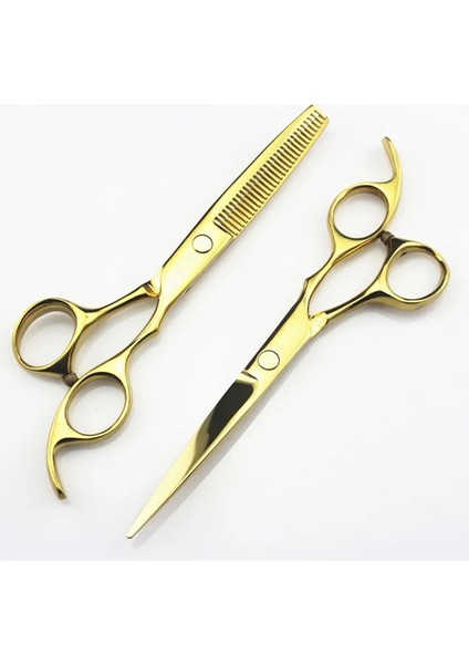 5.5 Inç Inceltme Profesyonel Japonya 440C 5.5 6 '' Altın Kesim Saç Makas Saç Kesimi Inceltme Berber Saç Kesimi Kesme Makası Kuaförlük Makas (Yurt Dışından) indirimleri