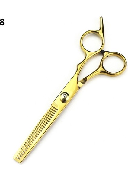 8 Profesyonel 6 Inç Saç Makas Inceltme Berber Kesme Saç Makası Makas Saç Trim Şekillendirici Araçları Kuaförlük Makas (Yurt Dışından)