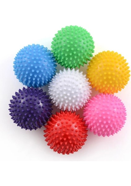 02 7cm Fitness Pvc El Masaj Topu Dayanıklı Pvc Tabanlar Kirpi Duyusal Eğitim Kavrama Topu Taşınabilir Fizyoterapi Topu 7cm 9cm (Yurt Dışından) fiyatları