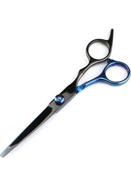 Siyah Mavi Kesme Profesyonel 6 Inç Saç Makas Inceltme Berber Kesme Saç Makası Makas Araçları Kuaförlük Makas (Yurt Dışından)