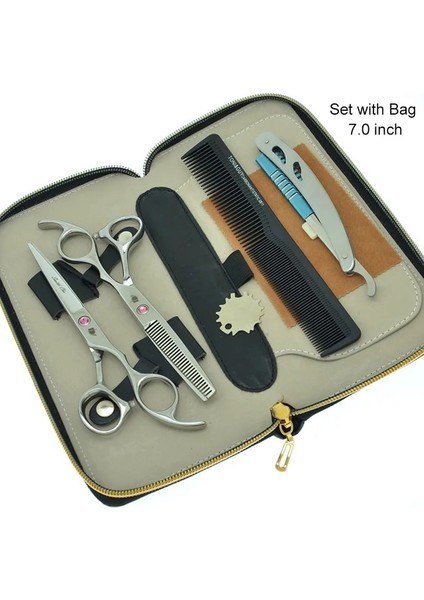 A0035C-01-70 Smith Chu 5.5/6/6.5/7 Inç Profesyonel Kuaförlük Makas Berber Saç Kesme Inceltme Makası Salon Saç Kesimi Malzemeleri A0035C (Yurt Dışından) fiyatları