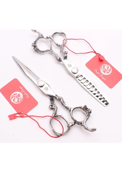 Z9006 Hong C 6y Z9006 6 "japonya 440C Mor Ejderha Profesyonel Keskin Kenar Insan Saç Makas Kuaförlük Kesme Makası Inceltme Makas Seti (Yurt Dışından) fırsatları