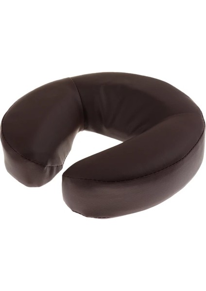 Kahverengi Yumuşak Spa Masaj Masa Sandalye Köpük Yüz Dinlenme Boyun Baş Yastık Minder Masaj Akupunktur Masası Yatak - 27X28X6CM (Yurt Dışından)