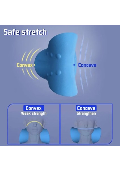 Pembe Boyun Omuz Sedye Rahatlatıcı Servikal Kayropraktik Traksiyon Cihazı Yastık Yastık Ağrıyı Rahatlatmak Omurga Düzeltme Hizalama (Yurt Dışından)