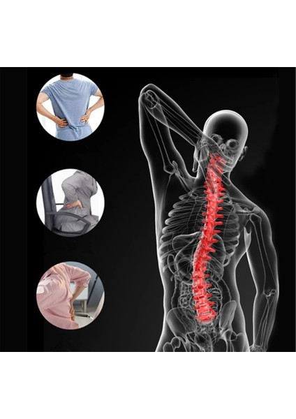 Manyetik-Mavi Geri Streç Ekipmanları Masaj Massageador Sihirli Sedye Fitness Bel Desteği Gevşeme Omurga Ağrısı Giderici (Yurt Dışından) indirimleri