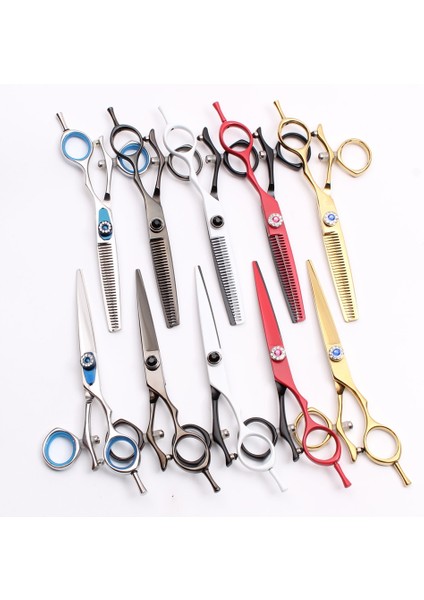 C9019 Bai T 5.5n C9019 5.5" Özel Logo Döner Kolu Jp 440C Profesyonel Kuaförlük Makas Inceltme Makası Kesme Makası Saç Kesme Makinesi (Yurt Dışından) fiyatları