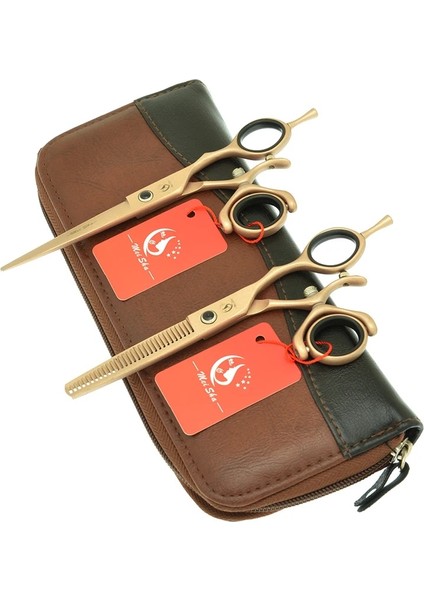 A0120A-06-60 Meisha 6 Inç Japon 440 Kuaförlük Makas Döner Başparmak Saç Kesme Makası Berber Inceltme Makas Salon Araçları A0122A (Yurt Dışından) modelleri