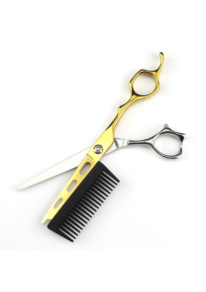Kesme 6.0 "wahl 440C Saç Makas Tarak Profesyonel Kuaförlük Makas Japonya Berber Makası (Yurt Dışından)