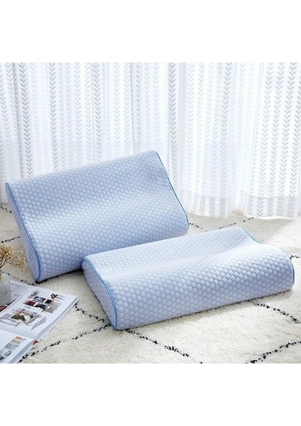 Beyaz 50X30CM Bellek Köpük Yastık Yavaş Esneklik Bellek 50*30CM Köpük Yastık Servikal Yastık Boyun Koruma Sağlıklı Yatak Yastık Iyi Uyku (Yurt Dışından) fırsatları
