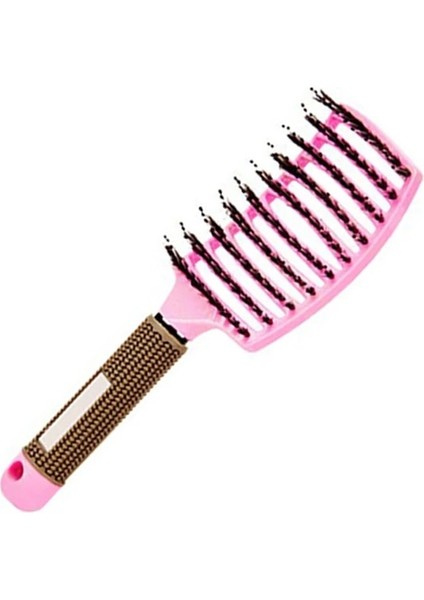 Pembe Pop Saç Fırçası Saç Derisi Masaj Tarak Kafa Masaj Tarak Sihirli Dolaşık Açıcı Kuaförlük Şekillendirici Araçları Salon Kuaför Tarak Kıvırcık Detangle (Yurt Dışından)