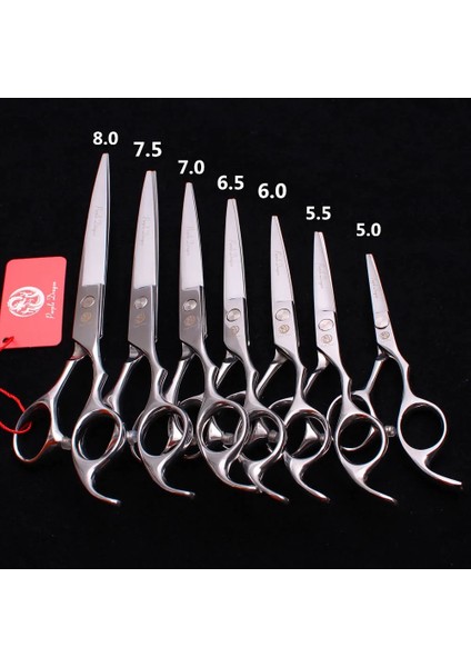 6.5in Inceltme Profesyonel Saç Makas 5.0-8.0 Inç Saç Kesme Inceltme Makas Kuaförlük Makası Berber Salon Araçları Kuaför Için (Yurt Dışından) fiyatları