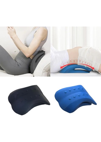 Ev Yogası Için Koyu Gri Sırt Sedye Desteği Omurga Güverte Masajı (Yurt Dışından) indirimleri