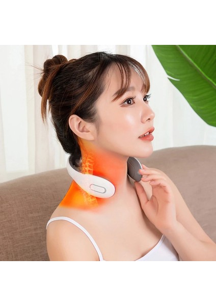 6 Kafa Boyun Masajı 9 Seviye Yoğunluk Masajı Isı ile Geri Boyun Masajı Akıllı Masaj Doğum Günü Hediyeleri Erkekler Kadınlar Için (Yurt Dışından)