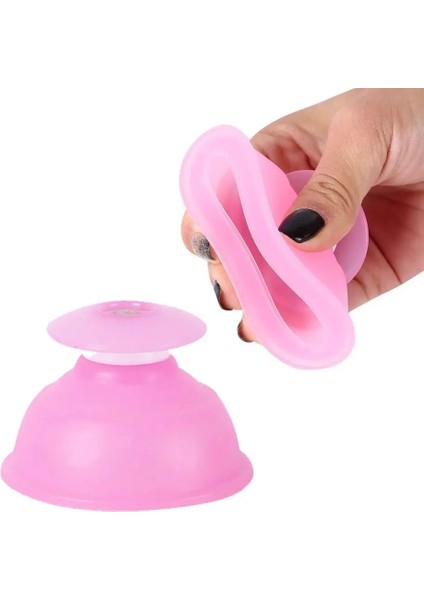 Pembe Tam Vücut Boyun Sırt Masajı Yardımcı Silikon Masaj Vakum Kutular Çukurluğu Fincan Çin Sağlık (Yurt Dışından) modelleri
