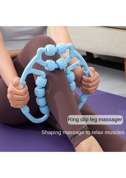 Kiraz Çiçeği Tozu Halka Klipsi Bacak Masajı El Buzağı Masaj Silindiri Kas Gevşeme Rulo Sıska Bacak Yoga Kalın Bacak (Yurt Dışından) fiyatları