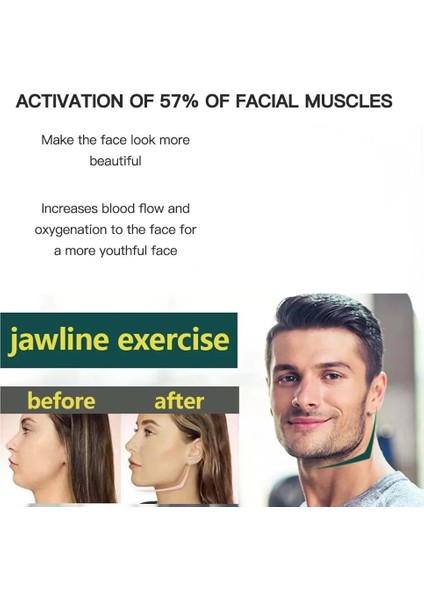 B Set (3 Adet P) Jawline Egzersiz Yüz Masajı Silika Jel Hattı Topu Kas Egzersizi Fitness Topu Boyun Yüz Sıkılaştırma Çene Kas Eğitimi Yüz Germe (Yurt Dışından) fırsatları