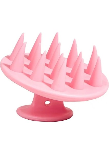 Danlu Silikon Baş Masaj Aleti - Pembe (Yurt Dışından)