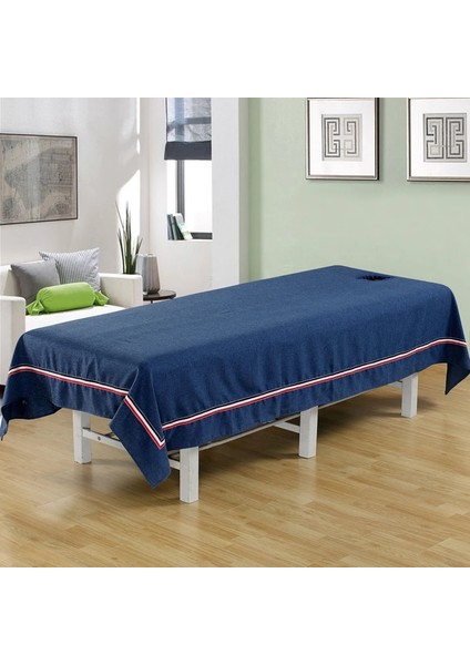 Haki 90CM220CM Yeni Yatak Örtüsü Dört Mevsim Evrensel Güzellik Salonu Yatağı Saf Pamuk Çarşaf Sağlık Spa Özel Yüz Deliği Masaj Masası Için (Yurt Dışından)