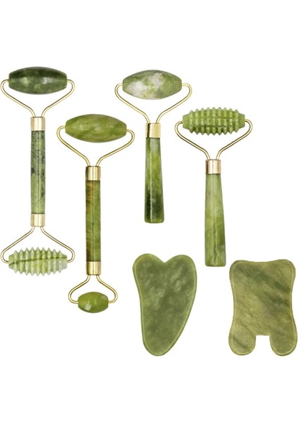 Guasha 2 Guasha Güzel Masaj Yeşim Taşı Kazıma Masaj Kazıyıcı Yüz Masajı Akupunktur Gua Sha Göz Yüz Kurulu Spa Masaj Aracı (Yurt Dışından) fırsatları