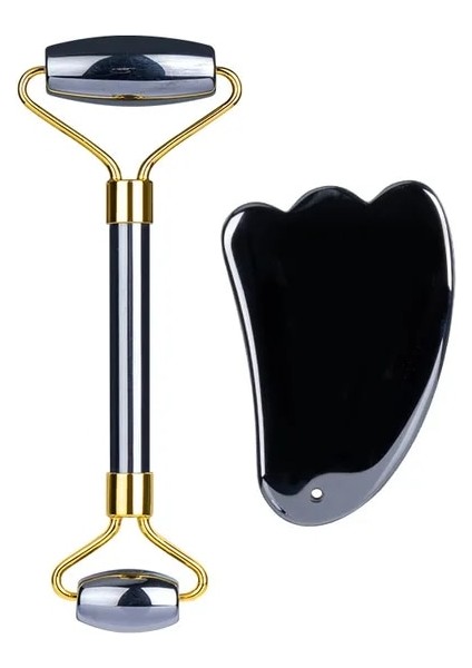 Tip 4 Terahertz Yüz Gua Sha Yeşim Rulo Masaj Doğal Taş Guaj Kazıyıcı Guasha Kurulu Yüz Vücut Geri Cilt Bakımı Masaj Aletleri (Yurt Dışından)
