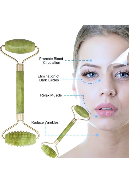 Gua Sha Kurulu Doğal Yüz Masajı Guaj Kazıyıcı Yüz Masajı Yeşim Rulo Guasha Kazıyıcı Yüz Microniddle Rulo Yüz Gua Sha (Yurt Dışından) modelleri