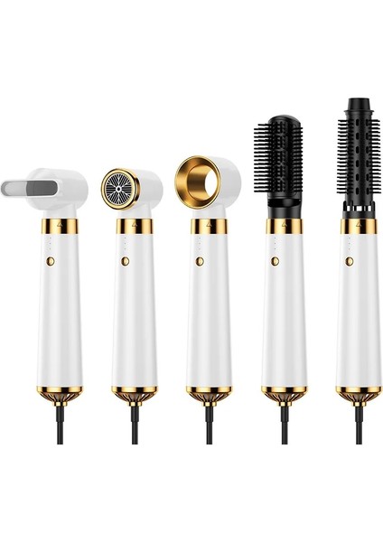 Siyah Au Fiş Saç Kurutma Makinesi 5 In 1 Sıcak Hava Tarak Saç Üfleme Fırçası Profesyonel Fön Makinesi ve Doğrultma Fırçası Elektrikli Saç Maşası Saç Kurutma Makinesi (Yurt Dışından) fiyatları