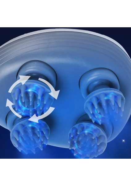 Silverwhite Kutusu Ile Akıllı Kablosuz Baş Masajı Relax Antistres Vücut Masajı Saude Ipx7 Su Geçirmez USB Şarj Vücut Sırt Masajı (Yurt Dışından) modelleri