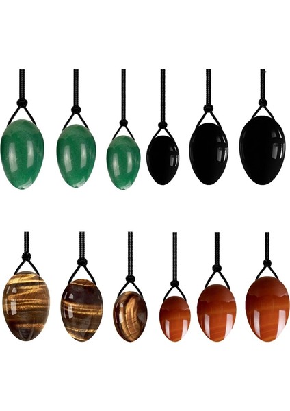Kutu ile 03 Doğal Masaj Topu Yoni Yumurta Vajinal Yumurta Yeşim Masajı Kadın Kegel Egzersiz Yumurta Yeşim Taş Kasları Vajinal Pelvik Sıkma (Yurt Dışından) modelleri