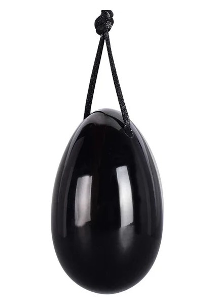 40 25MM Doğal Obsidyen Yumurta Vajinal Topları Yoni Değnek Seti Kadın Seti Masturbators Vajinal Sıkma Kegel Simülatörü Masaj Topu Sert (Yurt Dışından)