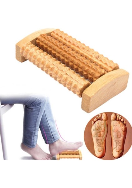 1 Pc 1 Adet Ahşap Rulo Masaj Vücut Ayak Refleksoloji Yenı Shiatsu Terapi Meridyenleri Masaj Sağlık Çok Tarzı Yenı (Yurt Dışından)