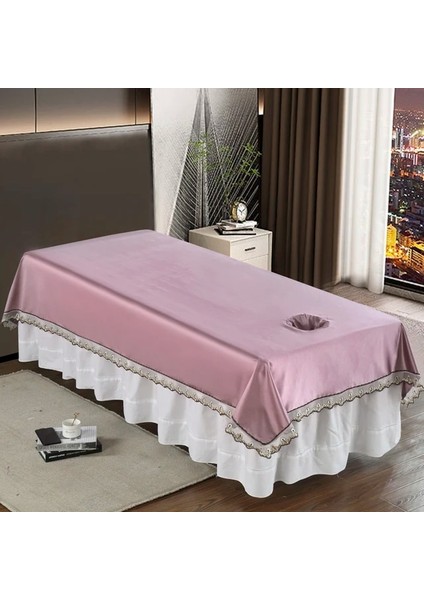 Mor Dantel 90CM210CM Delik Yatak Elektronik Tablosu Masaj Masası Güzellik Yatağı Yaz Nefes Kalınlaşmak Buz Ipek Levha Spa Salonu Adanmış (Yurt Dışından)