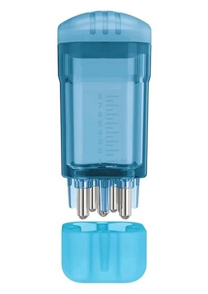 Mavi Saç Derisi Aplikatör Masaj Tarak Kafa Saç Büyüme Saç Çıkma Sıvı Serum Yağ Fırçası Saç Köklerini Besler Tarak Anti Saç Kaybı (Yurt Dışından)