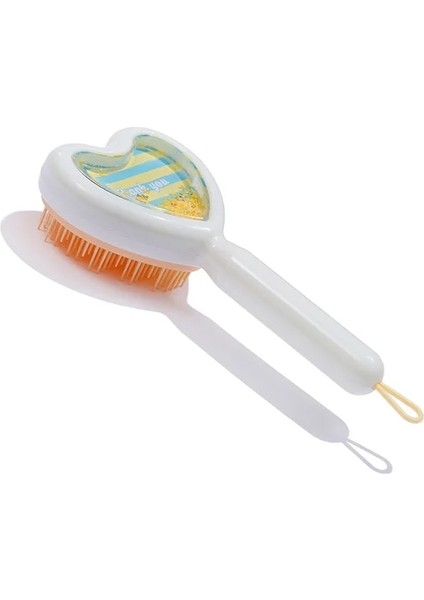 4 Saç Şekillendirici Tarak Karikatür Sevimli Yıldız Kalp Şekli Hava Yastığı Tarak Saç Fırçası Salon Kuaförlük Düz Kıvırcık Saç Tarak Kadın Saç (Yurt Dışından)