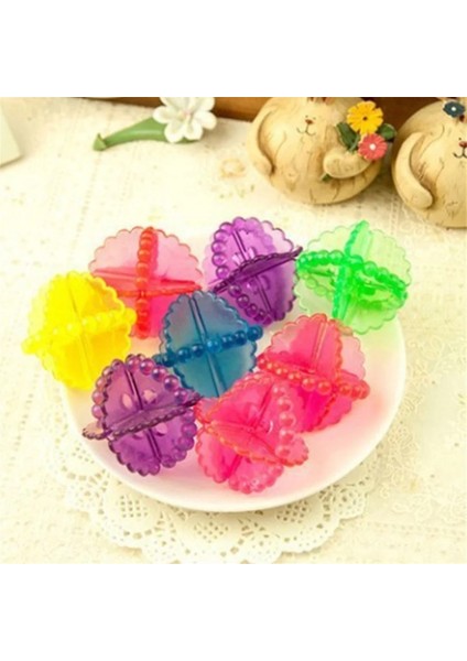 Koyu Pembe Sert 2 Adet Ingıltere Dayanıklı Pvc Çamaşır Topu Dekontaminasyon Anti-Sarma Çamaşır Topu Çevre Koruma Kabarık Giyim Dekontaminasyon Topu (Yurt Dışından) indirimleri