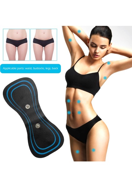 Sadece 12 Jel Pedleri 2/4 Adet Elektrikli Masaj Yastığı Mini Servikal Masaj Stimülatörü Erkekler Için Boyun Omuz Meme Masaj Yastığı Ayarlanabilir Masaj Yastığı (Yurt Dışından) modelleri