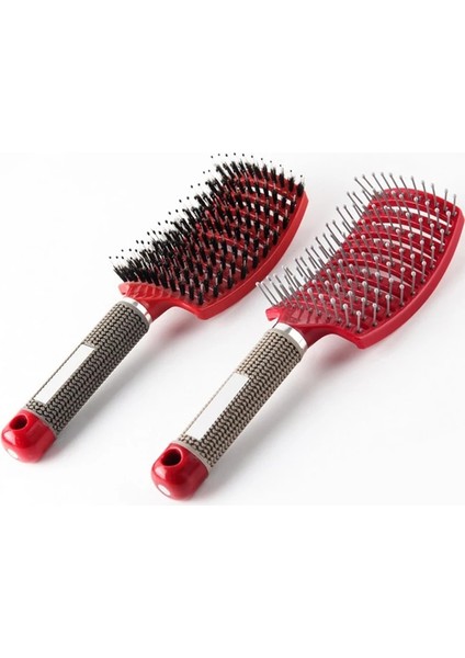 3 Saç Fırçası Saç Derisi Masaj Tarak Saç Fırçası Kıl ve Naylon Kadın Islak Kıvırcık Detangle Saç Fırçası Salon Kuaförlük Şekillendirici Araçları (Yurt Dışından) fırsatları