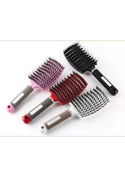 3 Saç Fırçası Saç Derisi Masaj Tarak Saç Fırçası Kıl ve Naylon Kadın Islak Kıvırcık Detangle Saç Fırçası Salon Kuaförlük Şekillendirici Araçları (Yurt Dışından) indirimleri