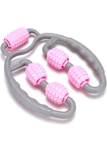 Gümüş U Şeklinde 5 Top Kol Bacak Kas Rahatlatıcı Aracı Masaj Silindiri Fitness Aksesuarı Kadın Yoga Fitness Ekipmanları 28ED (Yurt Dışından) indirimleri