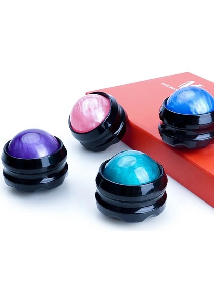 Mavi 1 Adet Taşınabilir Masaj Silindiri Topu Masaj Fitness Yoga Egzersiz Ayak Geri Bel Kalça Rahatlatıcı Stres Serbest Bırakma Kas Gevşeme (Yurt Dışından) indirimleri