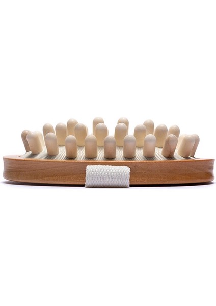 Oval Vücut Anti Selülit Fırça Yatıştırıcı Ahşap Esansiyel Yağı Spa Hava Yastığı Masaj Saç Tarak Saç Derisi Masaj Fırçası Ölü Cilt Sökücü (Yurt Dışından) fırsatları