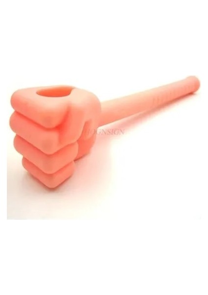 Pembe Silikon Masaj Çubuğu Vücut Masajı Masaj Çekiç Meridyen Silika Jel Yendi Sağlık Yumruklar Sağlıklı Sırt Vücut Omuz Servikal (Yurt Dışından) fiyatları