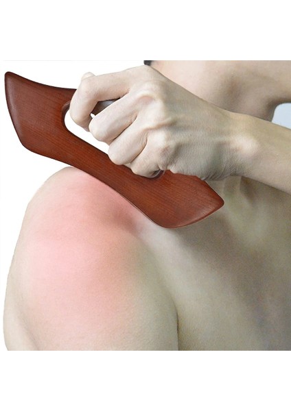 2 Gua Sha Lenfatik Drenaj Aracı, Sırt Masajı Kas Serbest Bırakma Aracı-Vücut Şekillendirici, Anti Selülit Ahşap Terapi Masaj Aletleri (Yurt Dışından) indirimleri