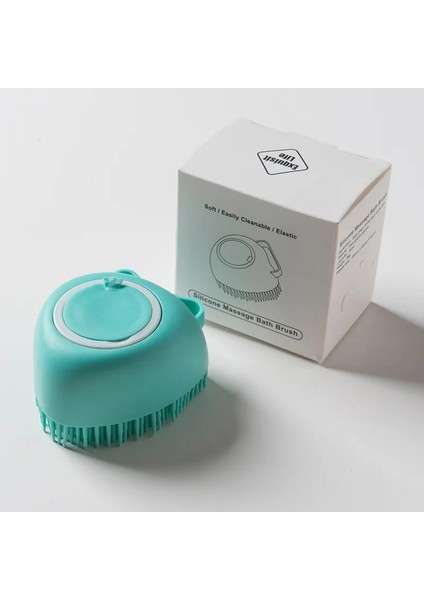 02-Mor Silikon Kafa Vücut Saç Derisine Masaj Fırçası Silikon Şampuan Fırçası Saç Yıkama Tarağı Duş Fırçası Banyo Spa Masaj Fırçası Saç Fırçası (Yurt Dışından) indirimleri