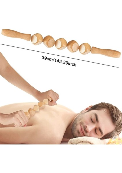 Stil B Ahşap Terapi Masaj Aletleri Lenfatik Drenaj Masaj Maderoterapia Kiti Vücut Şekillendirme Anti Selülit Kas Masajı Relax (Yurt Dışından)