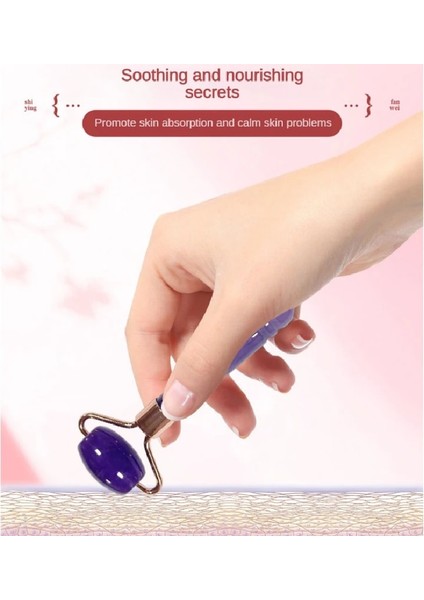 02 Reçine Tek Itme Masaj Rulosu Güzellik Yüz Masajı Manuel Rulo Kazıma Masaj Sopası Gua Sha Kurulu Yüz Vücut Bakımı Aracı (Yurt Dışından)